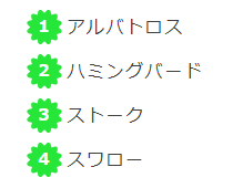 ギザギザの円